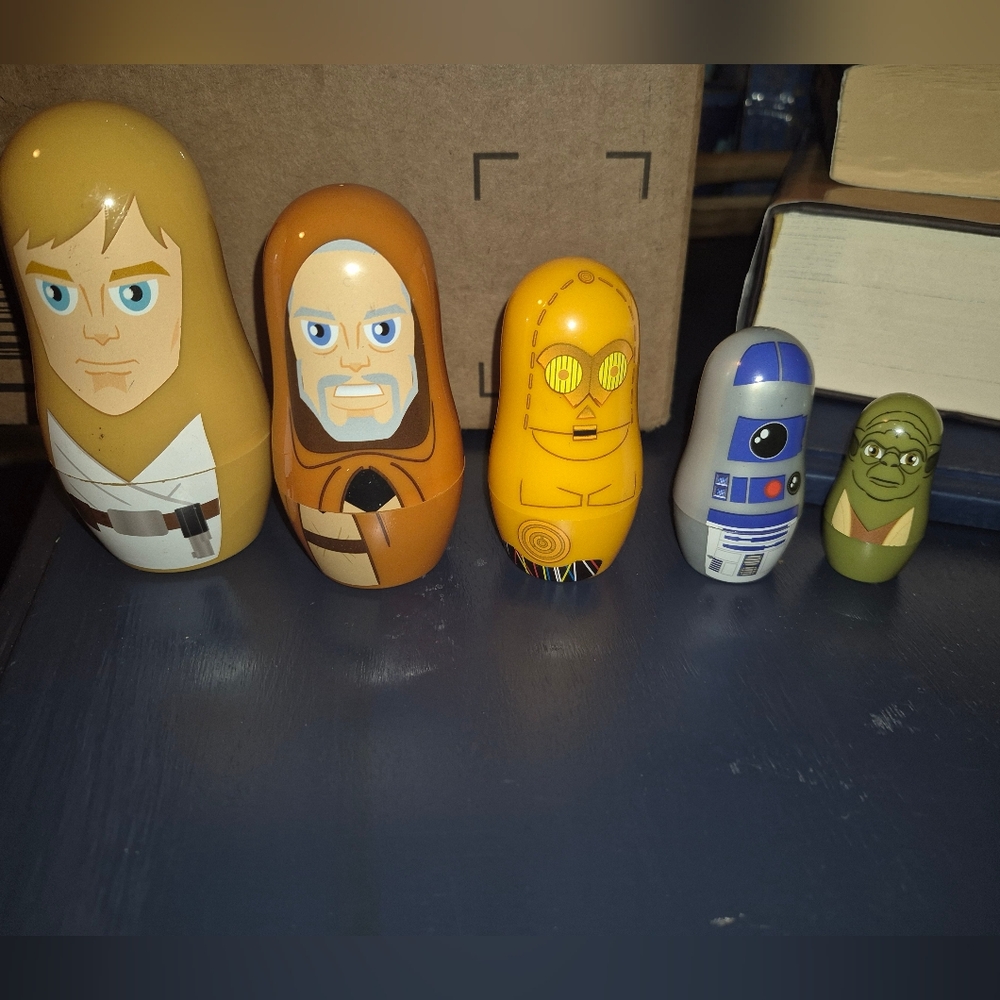 Star Wars Character Nesting Dolls Set - Multicolor